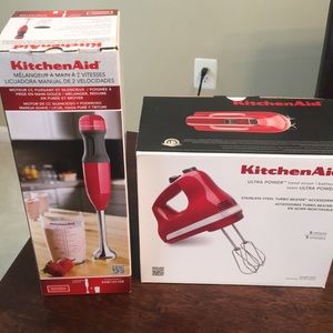 Kitchen Aid Mixer and Blender